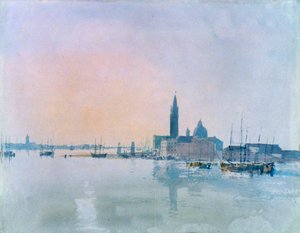 San Giorgio Maggiore depuis la Dogana, 1819 - Joseph Mallord William Turner