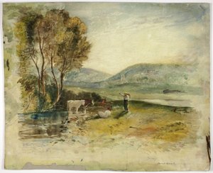 Scène à Lutworth - Joseph Mallord William Turner