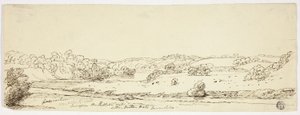 Scènes sur la Kibble près de Little Milton Hall, Lancashire - Joseph Mallord William Turner