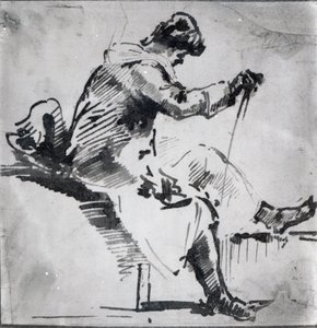 Homme assis - Joseph Mallord William Turner