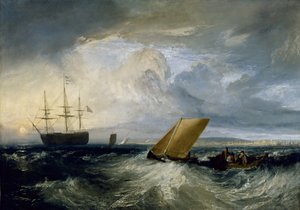 Sheerness vu du Nore - Joseph Mallord William Turner