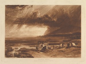 Solway Moss Liber Studiorum, partie XI, planche 52 - Joseph Mallord William Turner