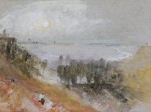 Tancarville, vers 1830 - Joseph Mallord William Turner