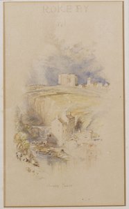 La tour Bowes, vers 1833