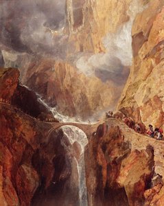 Le Pont du Diable - Joseph Mallord William Turner