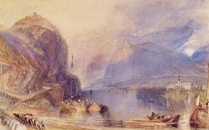 Le Drachenfels, Allemagne - Joseph Mallord William Turner