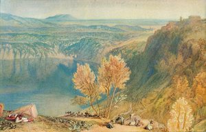 Le Lac de Nemi - Joseph Mallord William Turner