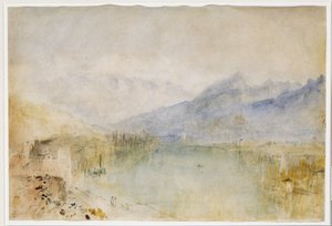 Le lac de Thoune, vers 1844 - Joseph Mallord William Turner