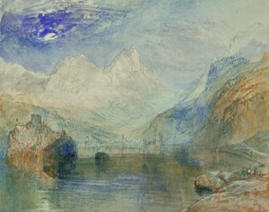 Le Lauerzersee avec Schwyz et les Mythen - Joseph Mallord William Turner