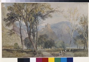 Le Marxburg - Joseph Mallord William Turner