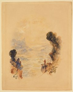 La tentation du Christ sur la montagne - Joseph Mallord William Turner