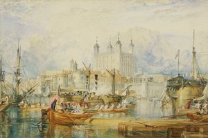 La Tour de Londres, c.1825 - Joseph Mallord William Turner