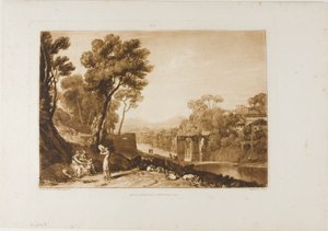La Femme et le Tambourin, planche 3 de Liber Studiorum
