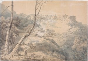 Tivoli avec le Temple de la Sibylle - Joseph Mallord William Turner
