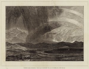 Liber Studiorum de Turner, tourbière en Écosse - Joseph Mallord William Turner