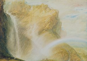 Chutes supérieures du Reichenbach - Joseph Mallord William Turner