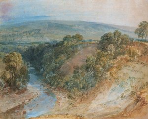 Vallée de la Washburn - Joseph Mallord William Turner