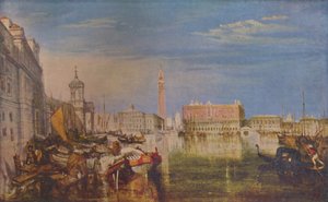 Venise - Peinture de Canaletto - Joseph Mallord William Turner