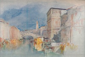 Venise : Casa Grimani et le Rialto - Joseph Mallord William Turner