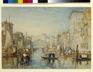 Venise, Le Rialto - Joseph Mallord William Turner