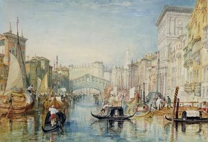 Venise : Le Rialto - Joseph Mallord William Turner