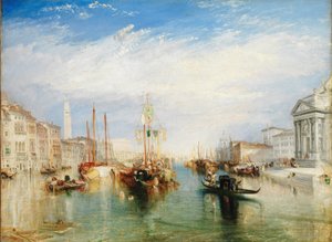 Venise, depuis le porche de la Madonna della Salute, c.1835 - Joseph Mallord William Turner