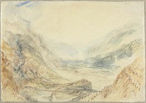 Vue sur le col du Saint-Gothard, Suisse