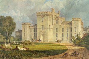 Vue de Hampton Court depuis le nord-ouest, c.1806 - Joseph Mallord William Turner