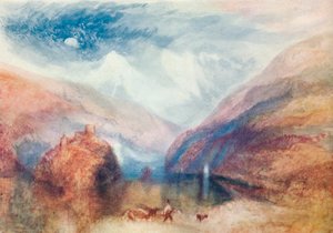 Vue sur le lac de Brienz, 19e siècle, 1910 - Joseph Mallord William Turner