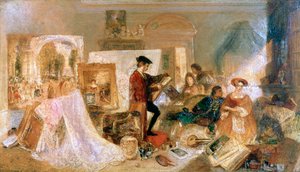 Étude de Watteau selon les Règles de Fresnoy - Joseph Mallord William Turner