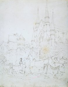 Fenêtre ouest, cathédrale de Worcester - Joseph Mallord William Turner