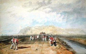 Winchelsea, Sussex, de la route de Rye - Joseph Mallord William Turner