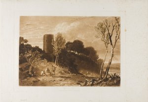 Winchelsea, Sussex, planche 42 de Liber Studiorum - Joseph Mallord William Turner