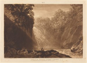La chute du Clyde - Joseph Mallord William Turner and Charles Turner