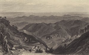 Mussoorie et le Doon, de Landour - after Joseph Mallord William Turner