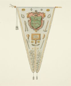 Bannière de la compagnie des tireurs de fil de Bristol - Joseph Manning