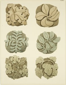 Clés de voûte dans le plafond de St Mary Redcliffe - Joseph Manning