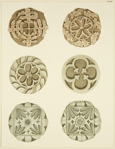 Pierres de voûte dans le plafond de St Mary Redcliffe