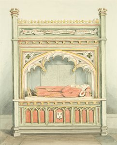 Monument à William Canynges dans St Mary Redcliffe - Joseph Manning