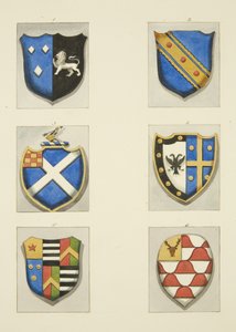 Blasons monumentaux dans All Saints