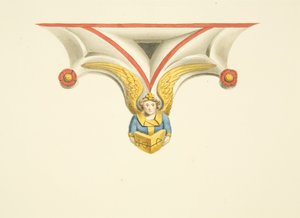 Un des cuspides de la tombe de Canynges à St Mary Redcliffe
