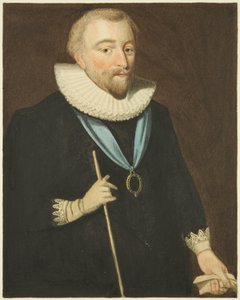 Portrait de Richard Weston, comte de Portland, dans la maison du conseil - Joseph Manning