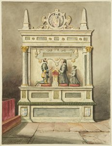 Monument de Sir Charles Somerset, sa dame et sa fille, à St James - Joseph Manning