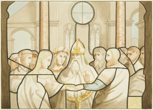 Vitrail dans St Mark - Joseph Manning