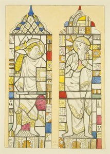 Vitrail dans la fenêtre nord, transept nord de St Mary Redcliffe