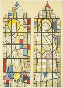 Vitrail dans la fenêtre sud du transept sud de St Mary Redcliffe - Joseph Manning