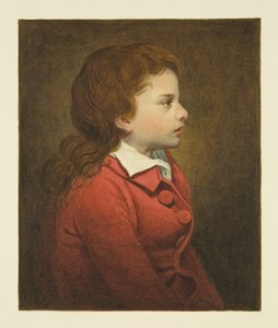 Supposé portrait de Chatterton (en réalité le fils de Morris l