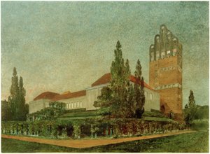 Darmstadt, Mathildenhöhe, bâtiment d