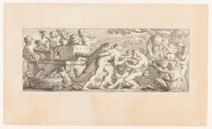 Le pressoir à vin - Joseph Marie Vien (I)