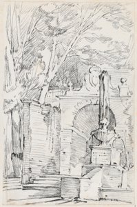 Fontaine de Pomone dans les jardins de la Villa d